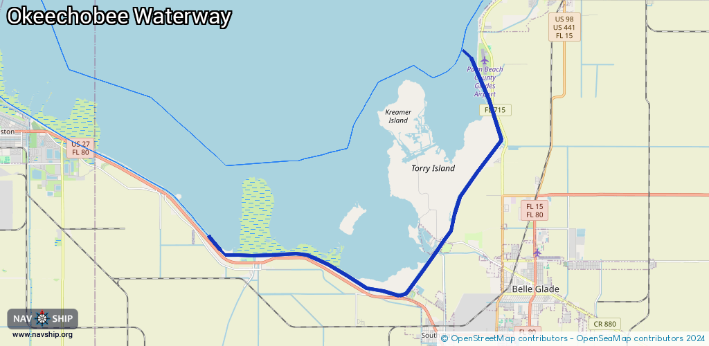 Route Okeechobee Waterway