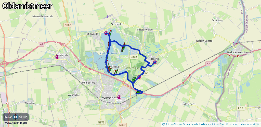 Route Oldambtmeer