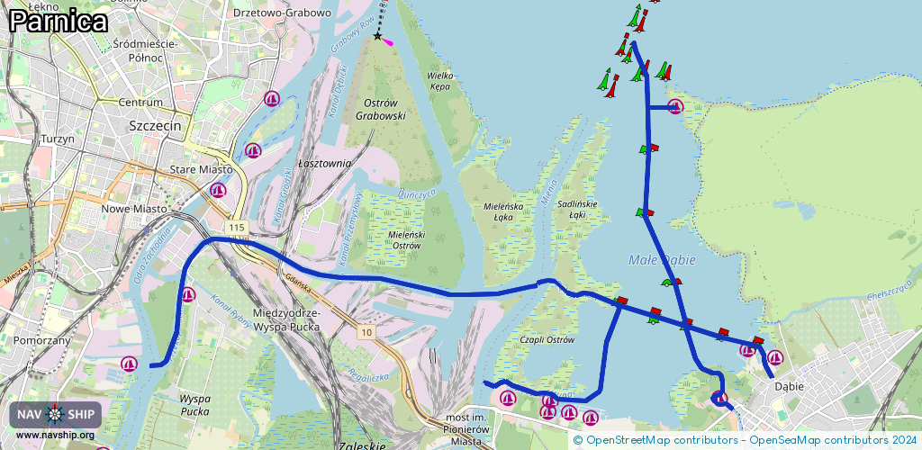 Route Parnica