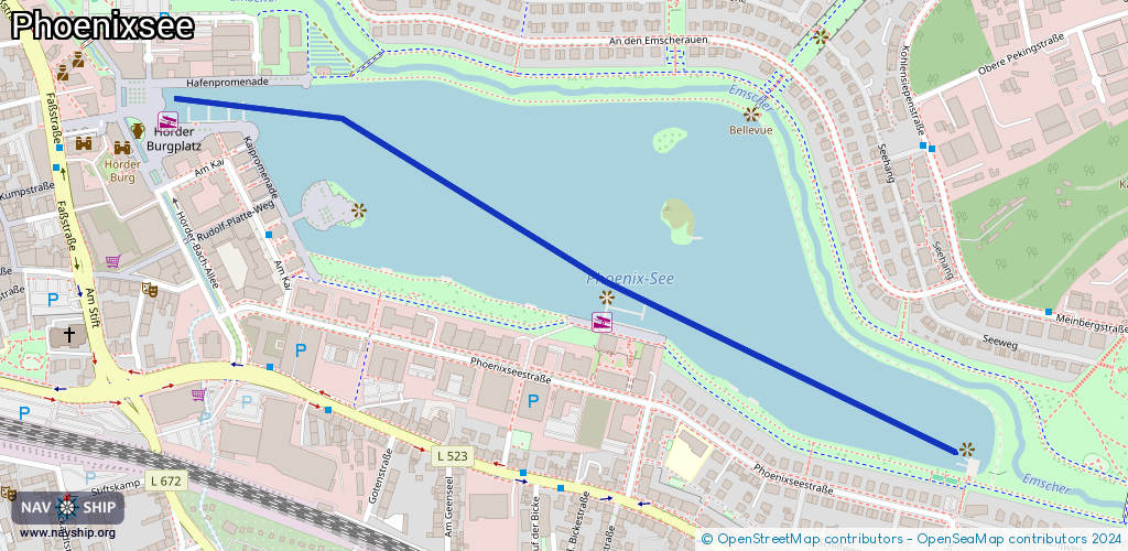 Route Phoenixsee