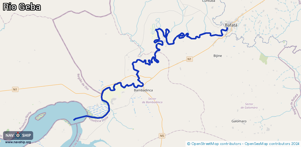 Route Rio Geba