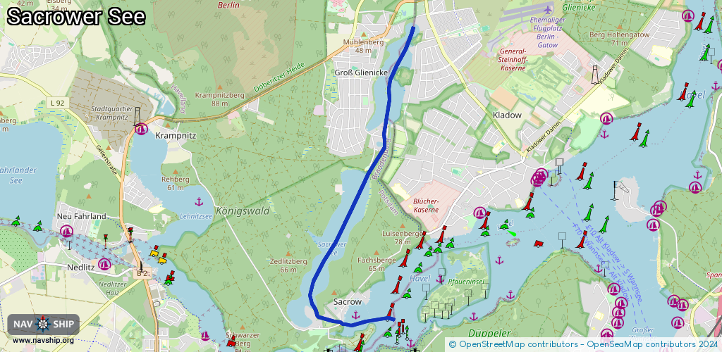 Route Sacrower See