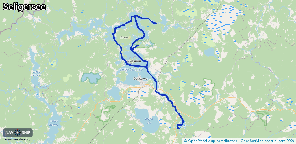 Routenverlauf Seligersee