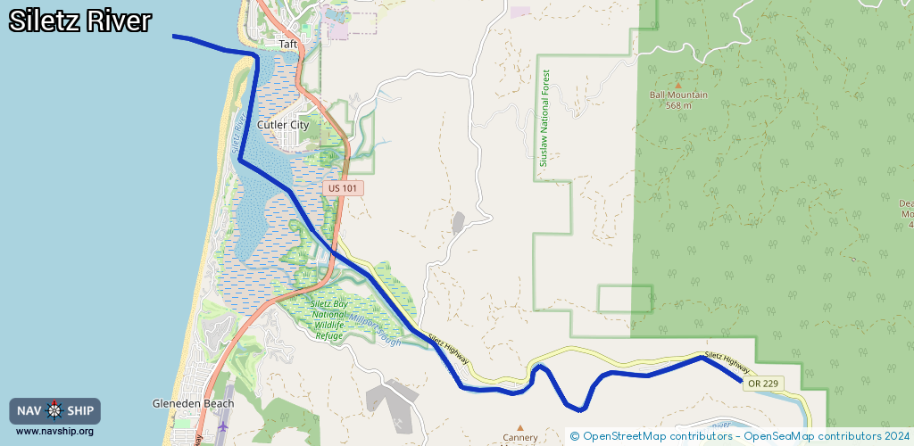Route Siletz River
