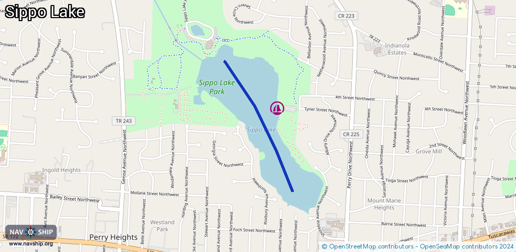 Route Sippo Lake