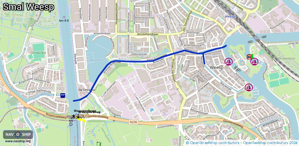 Route Smal Weesp