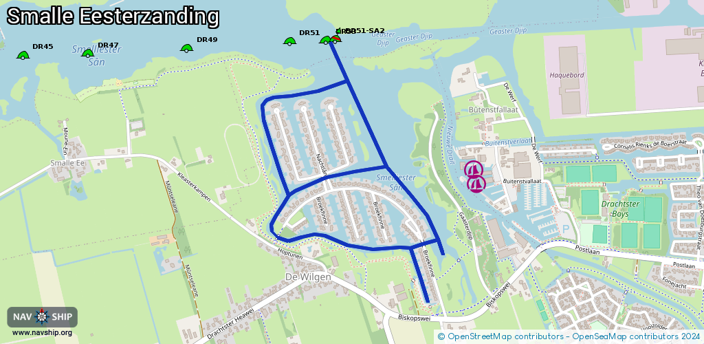 Route Smalle Eesterzanding