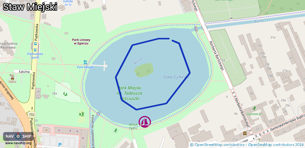 Route Staw Miejski