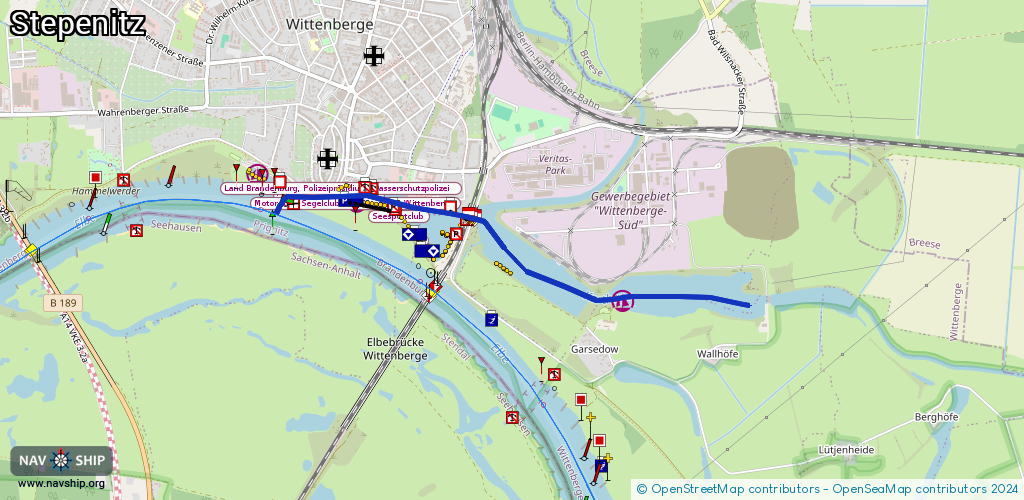 Routenverlauf Stepenitz