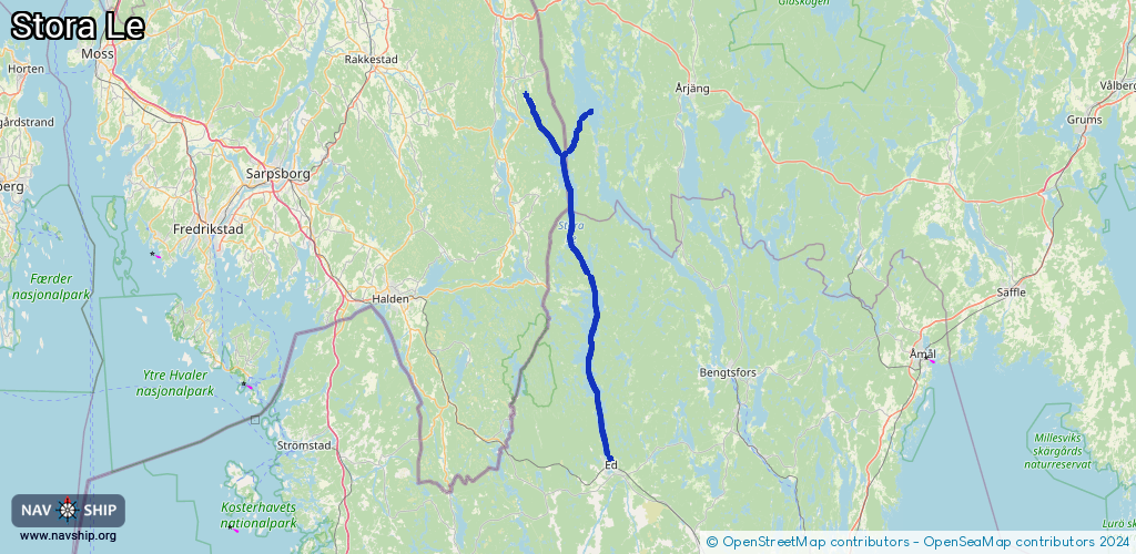 Route Stora Le