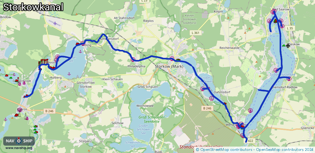 Route Storkowkanal