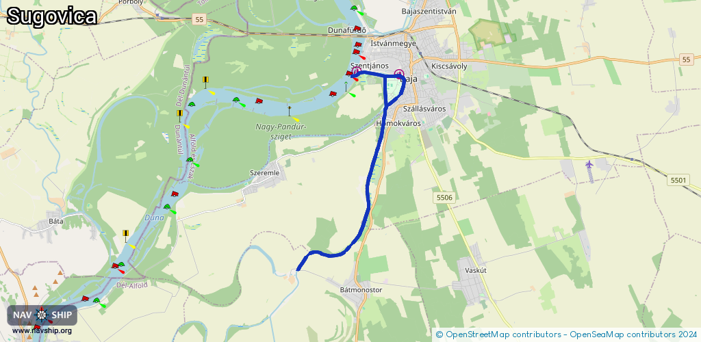 Route Sugovica