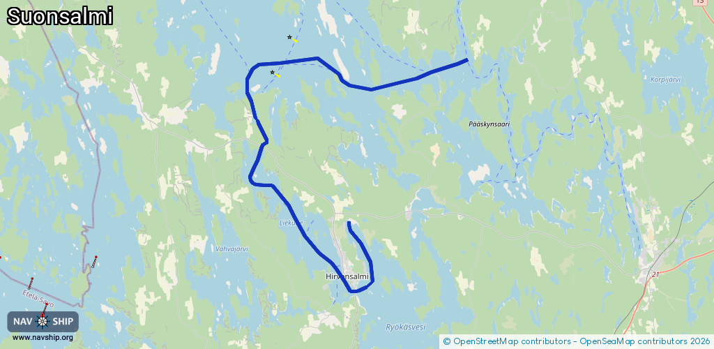 Route Suonsalmi