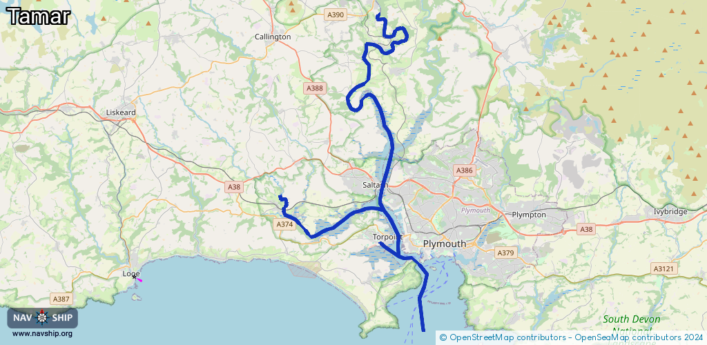 Route Tamar