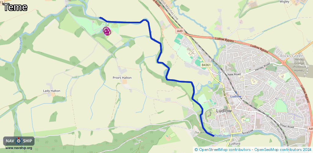 Route Teme