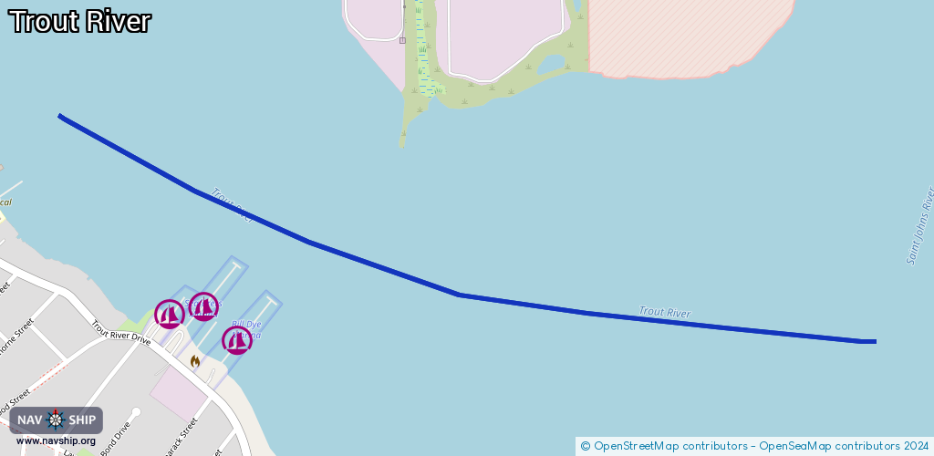 Route Trout River
