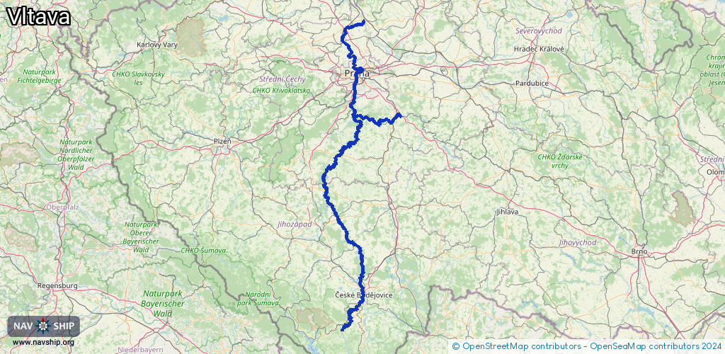 Route Vltava