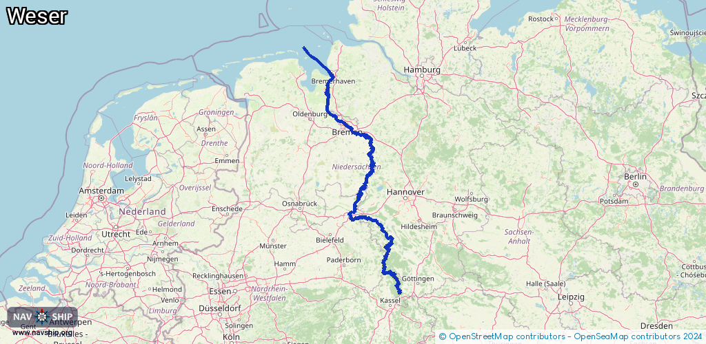 Route Weser