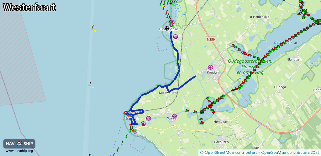 Route Westerfaart