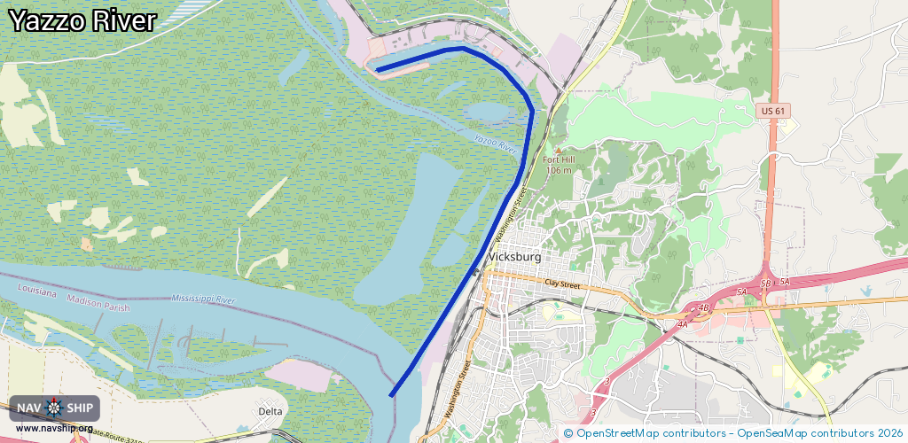 Route Yazzo River