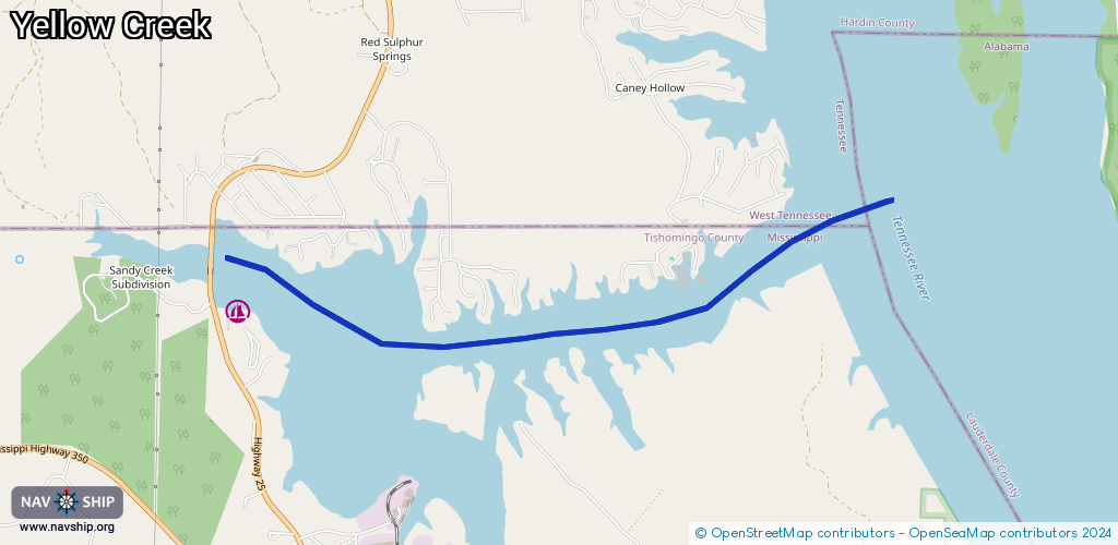 Route Yellow Creek