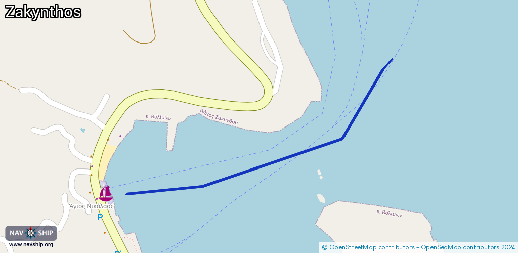 Route Zakynthos