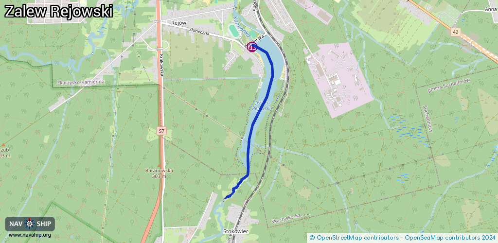 Route Zalew Rejowski