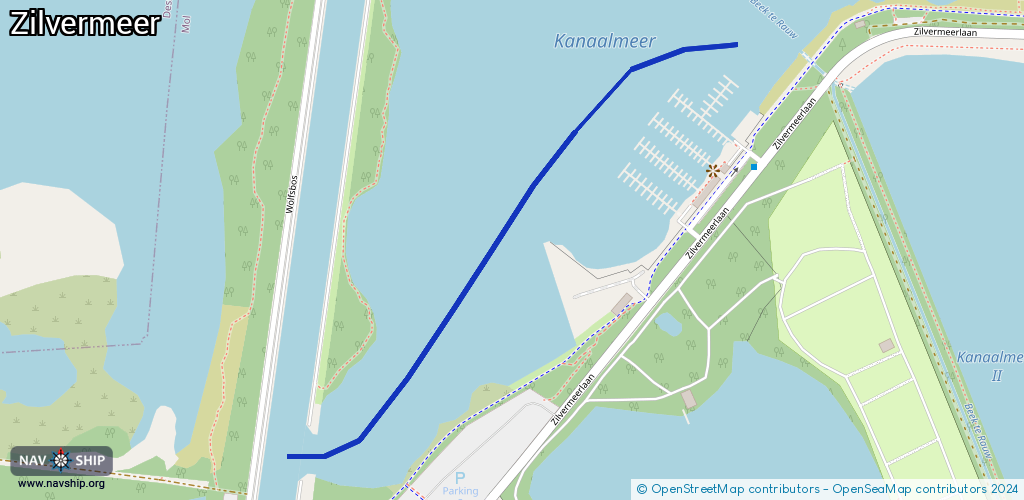 Route Zilvermeer